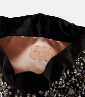 Secchiello Pilgrim Mini in raso | Roger Vivier