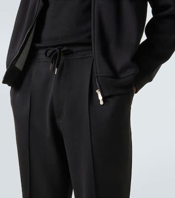 Cotton-blend sweatpants | Brunello Cucinelli
