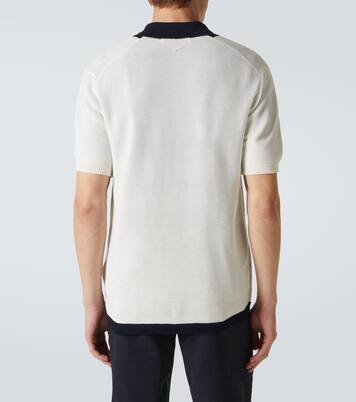 Lumina striped cotton polo shirt | Orlebar Brown