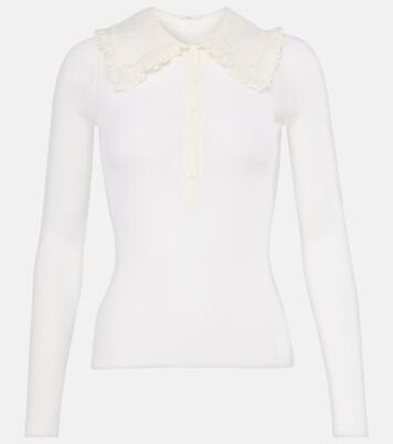 Henley-Top aus Wolle | Chloé