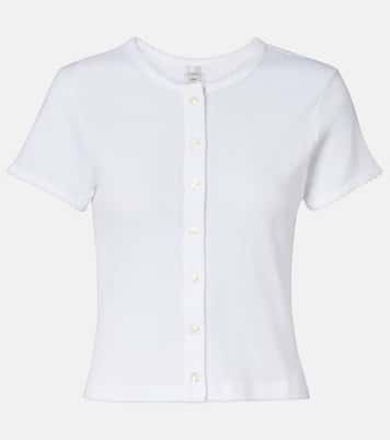 Cardigan Pointelle aus Baumwolle | Leset