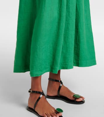 Maxirock Linda aus Leinen | Velvet