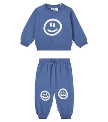Baby Disc and Simeon sweatshirt and sweatpants set | Molo