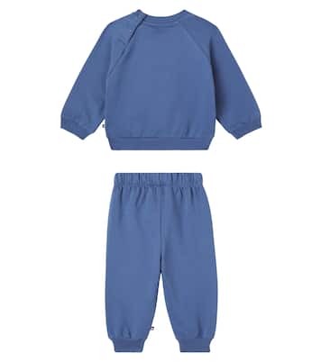 Baby Disc and Simeon sweatshirt and sweatpants set | Molo