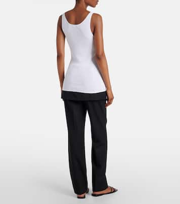 Tank top de jersey de algodón | Toteme