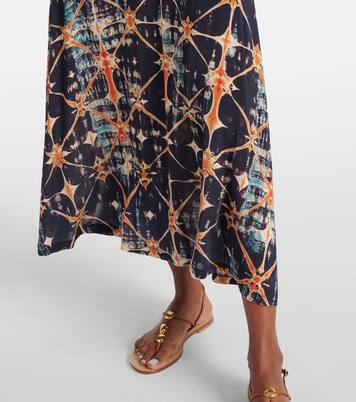 Robe midi Naia imprimée | Ulla Johnson