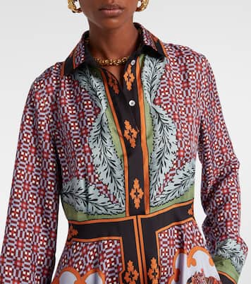 Maxikleid San Pietro aus Seide | La DoubleJ