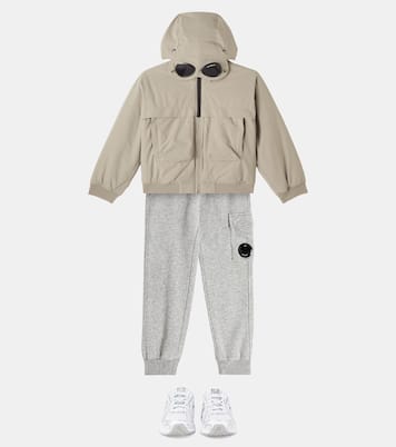 Goggle hooded jacket | C.P. Company Kids