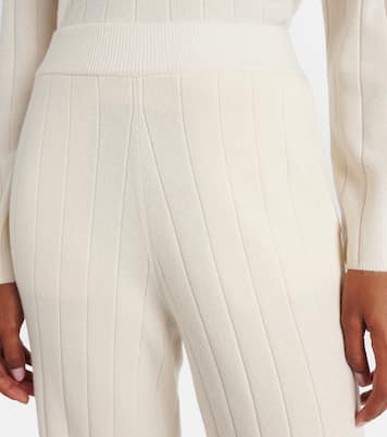 Jardin ribbed-knit cashmere sweatpants | Max Mara