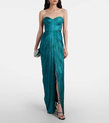 Sandalen Cleo 105 aus Satin mit Kristallen | Rene Caovilla