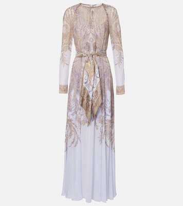 Hypnotic belted paisley maxi dress | Zimmermann