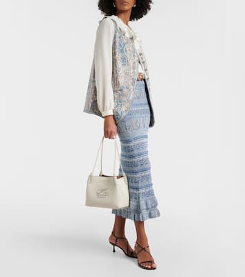 Schultertasche Libra aus Leder | Etro