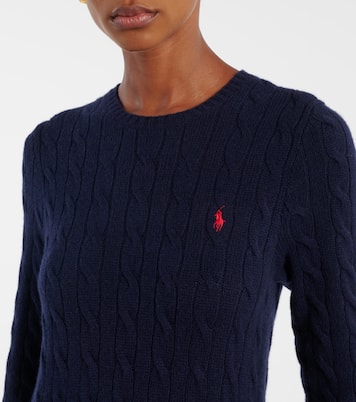 Cotton and wool-blend maxi dress | Polo Ralph Lauren