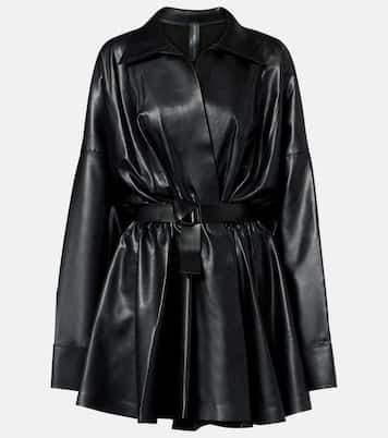 Flared sheer minidress | Norma Kamali