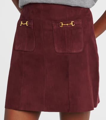 Wiley suede miniskirt | Rixo