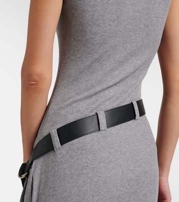 Midikleid aus Rippstrick | Loewe