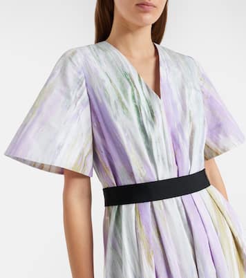 Sana printed cotton maxi dress  | Roksanda