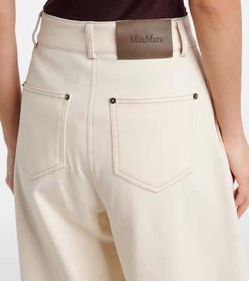 Pleated wide-leg jeans | Max Mara