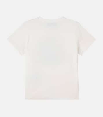 Hall of Heroes Crest cotton jersey T-shirt | Versace Kids