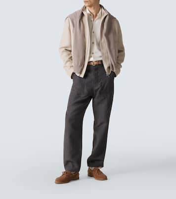Ribbed-knit cotton shirt | Brunello Cucinelli