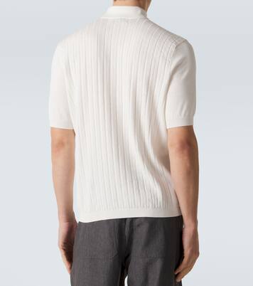 Ribbed-knit cotton shirt | Brunello Cucinelli