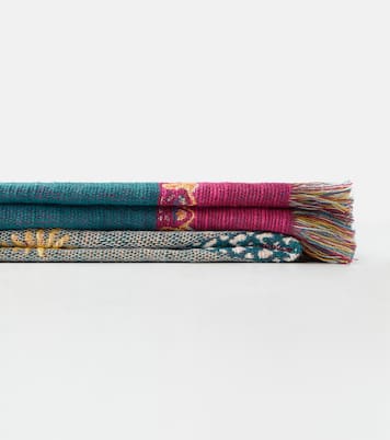 Shanti embroidered cotton throw | Etro