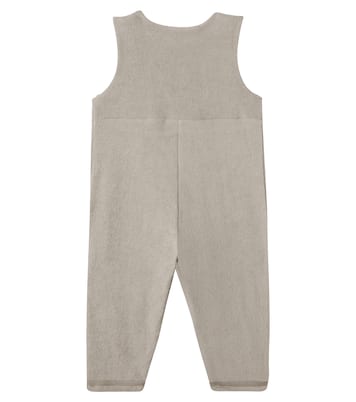 Baby Twijsie embroidered cotton overalls | Donsje