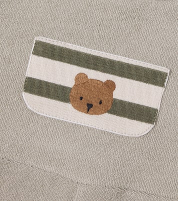 Baby Twijsie embroidered cotton overalls | Donsje