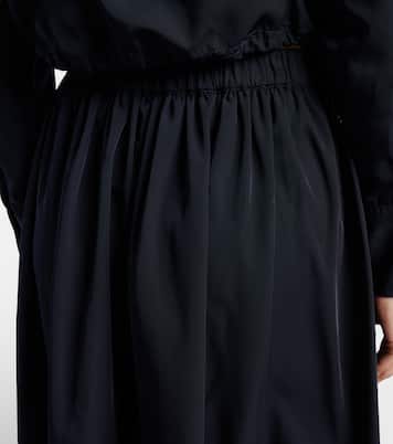 Jupe midi Bates en taffetas | Veronica Beard