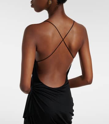 Jersey maxi dress | Versace