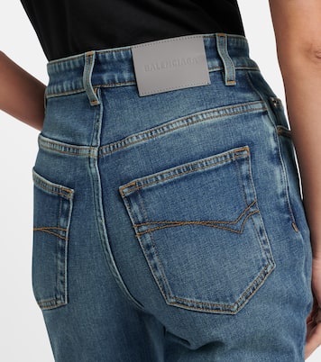 Jean straight à taille haute | Balenciaga
