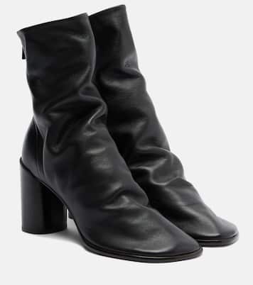 Glove leather ankle boots | Lemaire