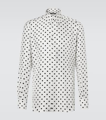 Chemise en soie à pois | Dolce&Gabbana