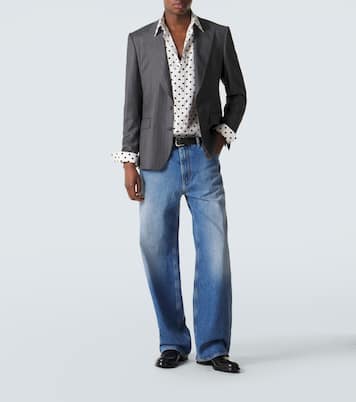 Chemise en soie à pois | Dolce&Gabbana