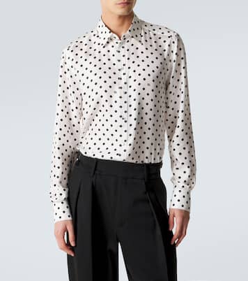 Chemise en soie à pois | Dolce&Gabbana