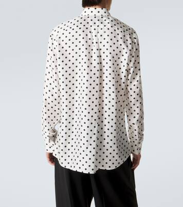 Chemise en soie à pois | Dolce&Gabbana