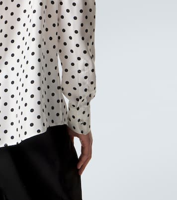 Chemise en soie à pois | Dolce&Gabbana