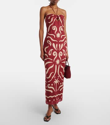 Robe midi Leda | Cala de la Cruz