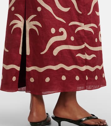 Robe midi Leda | Cala de la Cruz