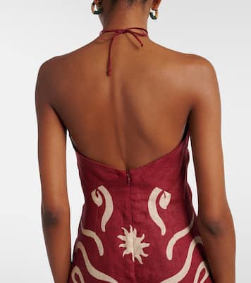 Robe midi Leda | Cala de la Cruz