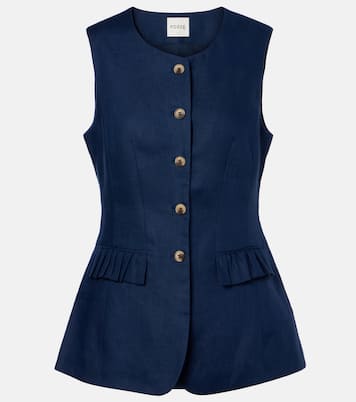 Matilda linen vest | Posse