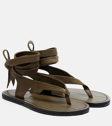 Elmer suede thong sandals | A.Emery