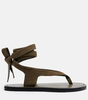 Elmer suede thong sandals | A.Emery