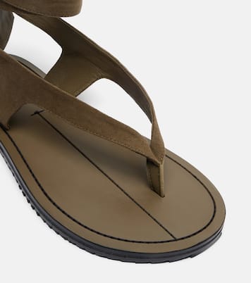 Elmer suede thong sandals | A.Emery