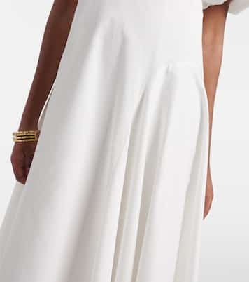 Vestido largo de algodón | Alémais