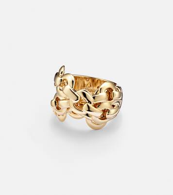 14kt gold-plated ring | Jennifer Fisher