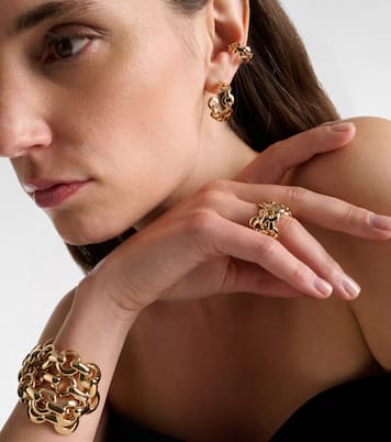 14kt gold-plated ring | Jennifer Fisher