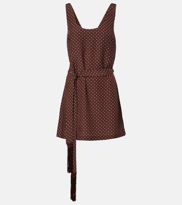 Vestido corto Evie con lunares | Posse