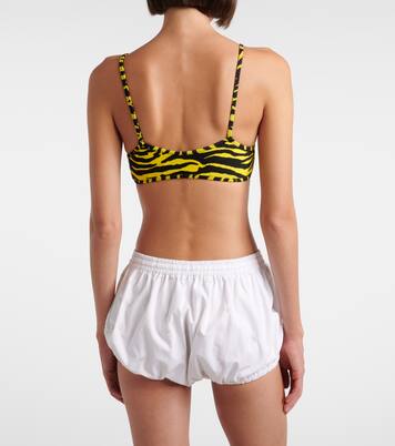 Embroidered cotton shorts | The Attico