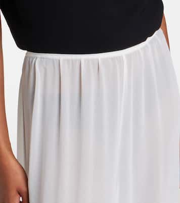 Pantalon ballon Mio en crêpe transparent | The Frankie Shop